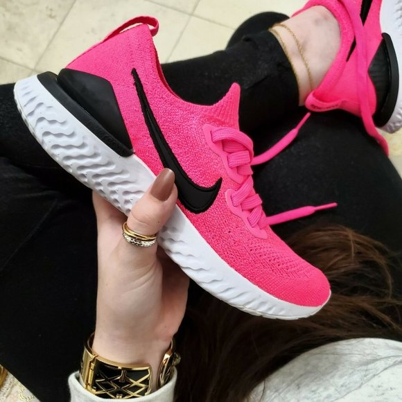 nike epic react flyknit 2 pink blast